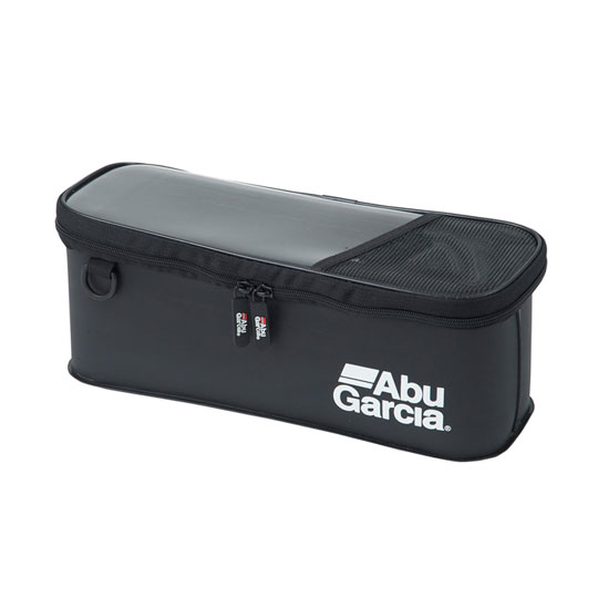 Abu/アブEVA Tackle Box/EVAタックルボックス◆サイズ（約）：ロング 幅35cm・奥行12cm・高さ13cm★ルアーやライン、ツール等小物類の収納に便利なタックルボックス ・釣りの種類や用途に合わせて分別収納することで釣行時の効率もアップ ・汚れが落としやすいEVA素材（※防水ではありません） ・内容物が見やすい透明フタ ・カラビナ等ツール類の取り付けに便利なDリング付き ・別売りのタックルボックスやショルダーバッカン40等と組み合わせてシステム収納が可能