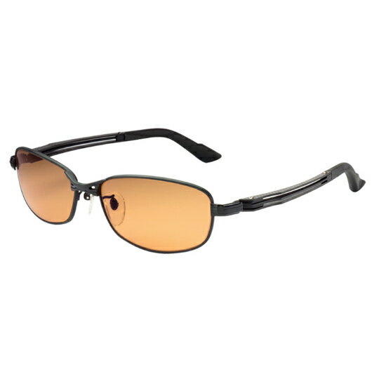 ゼクーフェイズ57　F-2007　(LO)　マットブラック■FRAME:MATTE BLACK■LENS:LUSTER ORANGE■LENS：TALEX CR-39 Polarized / 6Curve ■SIZE：57☐17-151(58x37)★軽量で高強度なチタン合金とオートクレーブ成形のドライカーボン。加工が難しい高級素材を組み合わせた異色のハイブリッドフレーム Feizが生まれ変わる。さらなる安定感や耐久性を追求し、フロントやヒンジパーツのデザインを一新。1mm厚の強靭な素材で描く美しい直線とクリアランスが、軽さを伝える。職人の手仕事で重層的に磨き上げたマット＆クロームの装飾を、七宝の黒が引き締める。Feiz'57 のフロントは、レンズ幅57mmでやや大きめのオーソドックスなスクエアシェイプ。