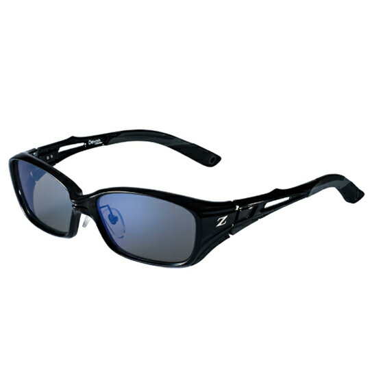 ゼクー　デヴォン　F-1997 (TVF/BM) クリアブラック/ブラック　偏光サングラス