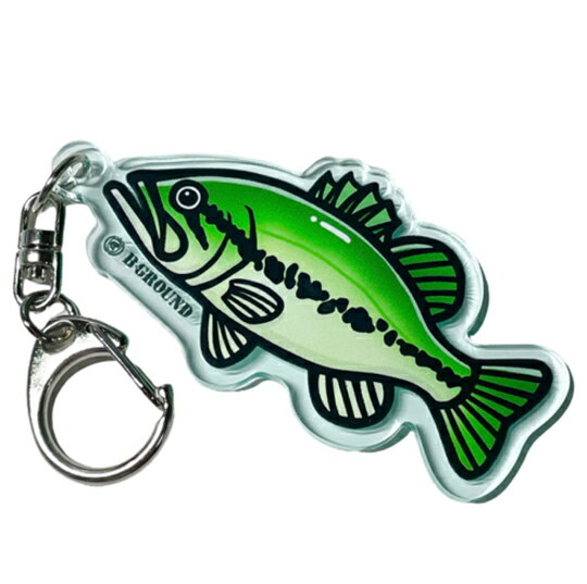 乐天商城 - 【全7種】Bグラウンド　魚のキーホルダー