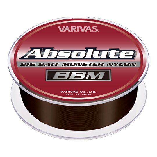 【バリバスBASSラインセール】バリバス アブソルートBBM ナイロンライン 16lb-30lb 150m VARIVAS