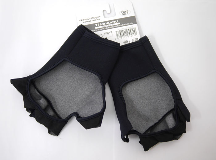 ロデオクラフト　RCタイタニューム　ショートグローブ　パームレスグローブ　RodioCraft