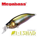 メガバス　アイバイアイシャッド　TYPE-R　Megabass IXI SHAD 【1】