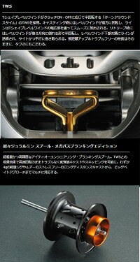 メガバスロジウムベイトリールMegabassRHODIUM