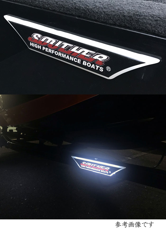 Lure&Boats Back Lashの【在庫限りの特別価格】サウザー　ロゴ入りLEDライト　Lサイズ　【48209】　｜アングル3