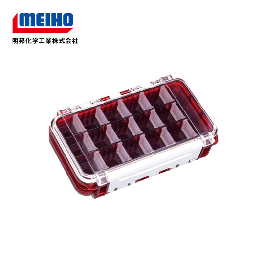 メイホー　防水ケース　WG-1　クリアレッド　MEIHO　