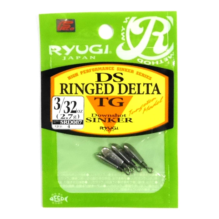 リューギ　DSリングドデルタタングステン　3/32oz-3/16oz　【SRD087】　Ryugi　DS RINGED DELTA TG 2