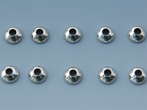 日本の部品屋 カップワッシャー ブラス製 6.5×2.3H φ2.6mm