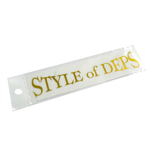 deps デプス STYLE OF DEPS カッティングステッカー M