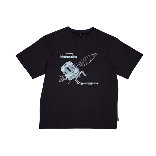 アブ Abu バグオフ AMB1954 AdグラフィックT ブラック L
