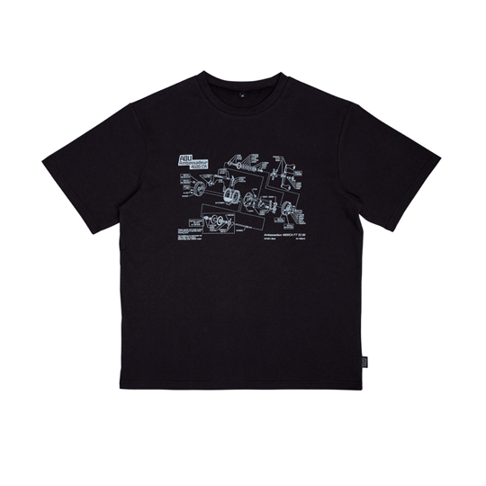 アブ Abu バグオフ 4600CA展開図T ブラック L