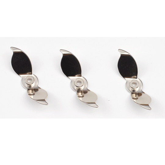 日本の部品屋　No.8　プロペラ　ボス付き　ブラス製