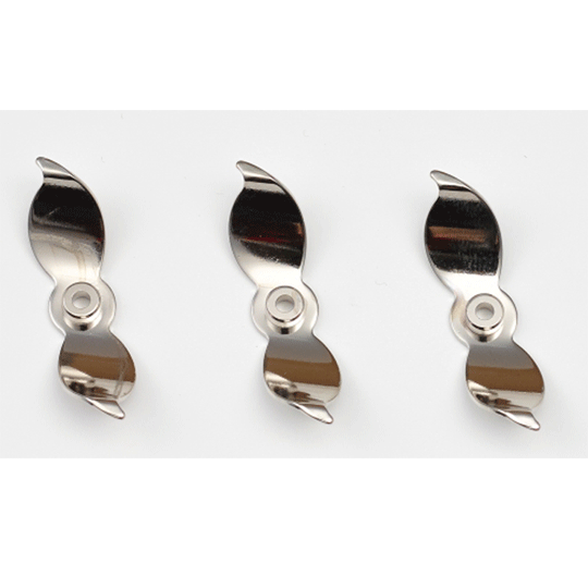 日本の部品屋 No.5 プロペラ ボス付き ブラス製