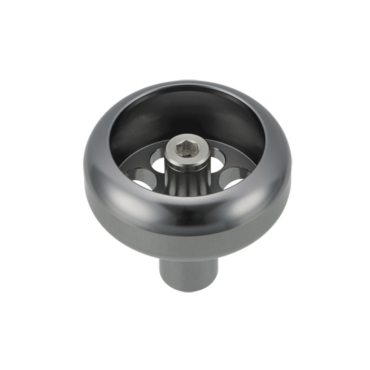 釣武者 S19611 パワーホイルノブ type S ガンメタ