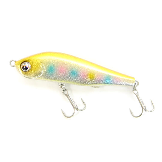 PICK UP/ピックアップ　WASP SLALOM 68S/ワスプスラローム　68S　 銀粉カラー■サイズ：68mm ■重量：約11g ■レンジ：10-40cm ■タイプ：スローシンキング　★小さいベイトに偏食したシーバスやスレた居着きシーバスをナチュラルな誘いで深いバイトへ導きます。 リトリーブスピードの変化を織り交ぜると「S字のスライド幅が変わる！」ため難攻不落のマイクロベイトパターンやトリックバチにも効果的です。