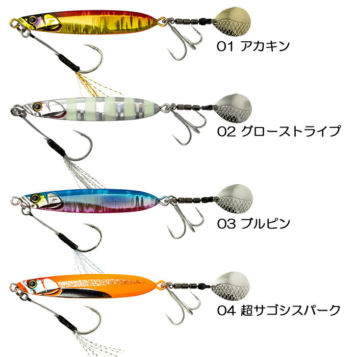 ビッグバッカー E-ブレード 40g アカキン (3)