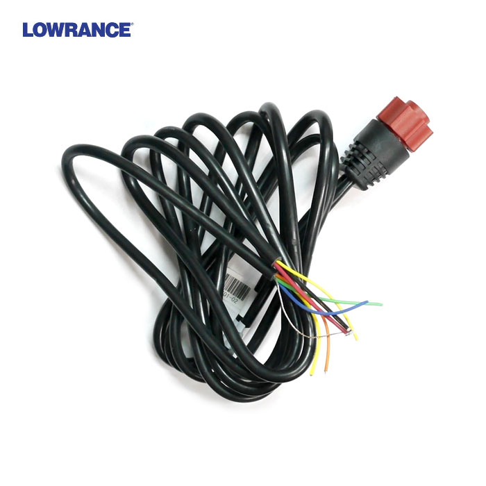 楽天Lure＆Boats Back Lashローランス　HDS用電源ケーブル　PC-30　レッドコネクター　LOWRANCE　