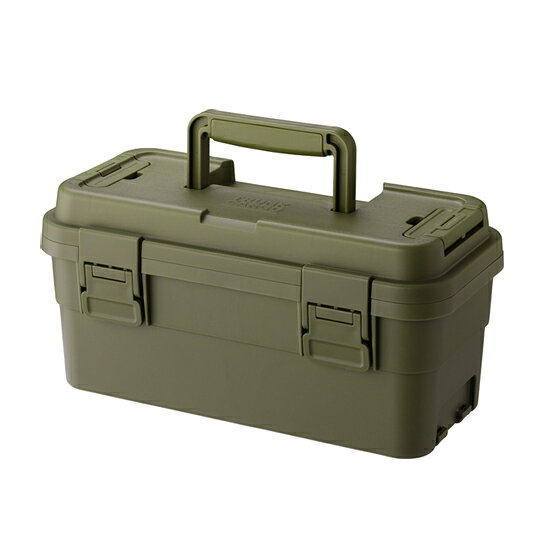 TRUNK CARGO/トランクカーゴスタックカーゴ　S-6■サイズ：W365xD183xH180(mm) ■インナーサイズ：W317xD140xH149(mm)■重量：736g ■カラー：ベージュ、ブラック、グリーン ■容量：6.5L■材質：ポリプロピレントランクカーゴと併せて使える小型の道具の収納に最適な縦連結できるツールコンテナ。 ※収納耐荷重：18kg　連結して使用する場合は合計重量となります