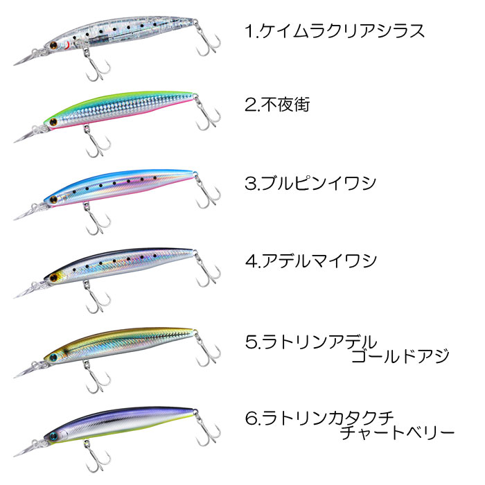 ショアラインシャイナーZセットアッパーLH125SDR KMクリアシラス の商品画像3枚目