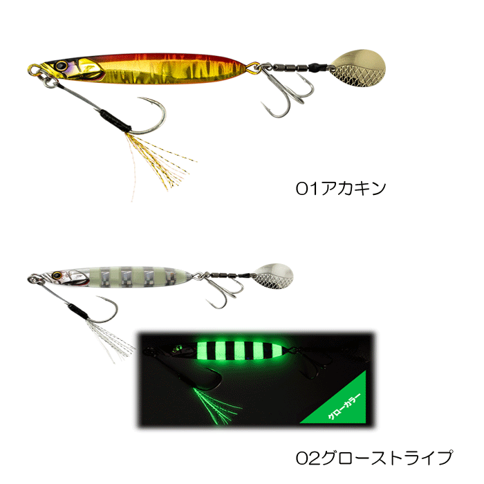 ビッグバッカー E-ブレード 60g アカキン の商品画像3枚目