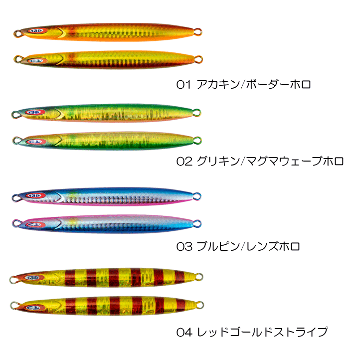 アンチョビメタル TYPE-3 100g アカキン/ボーダーホロ (3)