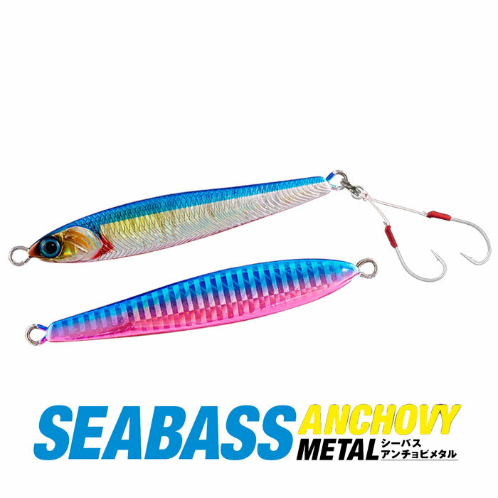 シーバスアンチョビメタル 60g ブルピン (2)
