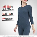 ひだまり本舗 チョモランマ 婦人長袖 丸首インナー