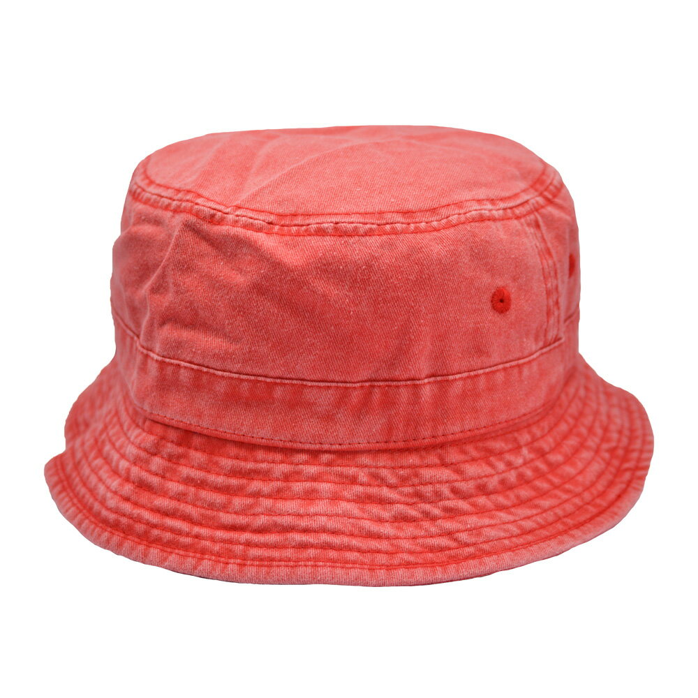 楽天市場】バケットハット 大きいサイズ（カラーレッド）の通販