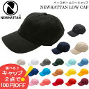 ★対象品2点で100円値引きクーポン★スライド式【 NEWHATTAN ベースボール ローキャップ -ツイル- スライド式バックル 】キャップ メンズ レディース キャップ ニューハッタンウォッシュド ロー キャップ ダッドキャップ ツバ 休日 旅行 フェス 2BUY