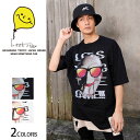 楽天バックサイドオブトーキョードクタービリー2ndビッグTシャツ（男女兼用）■ 半袖 tシャツ トップス ビッグtシャツ メンズ 男性 おもしろ キャラクター プリント ゆったり 大きいサイズ おしゃれ ゆる カジュアル ロング ビッグトップス ビックシルエット uネック 綿 プリント 重ね着 黒 bk 白 wh