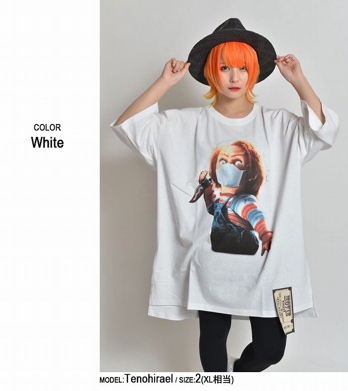 バイオレンスキッズ×マスクビッグTシャツ(男女...の紹介画像2