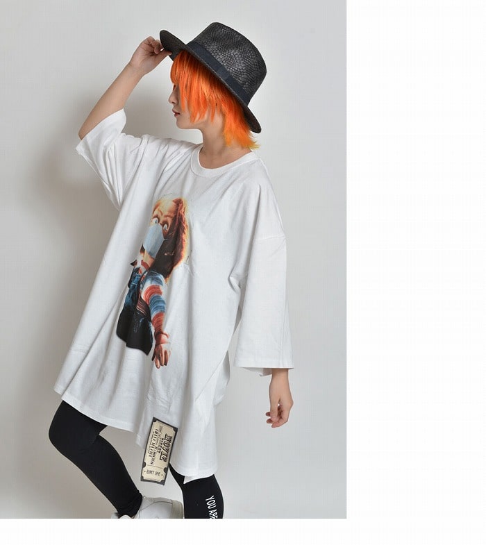 バイオレンスキッズ×マスクビッグTシャツ(男女...の紹介画像3