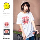 CH×ML ハンドPaintingフォトTシャツ(男女兼用)■ 半袖 tシャツ トップス ビッグtシャツ メンズ レディース おもしろ キャラクター プリント ゆったり 大きいサイズ おしゃれ ゆる カジュアル ストリート ロング ビッグトップス ビックシルエット uネック 綿 黒 bk 白 wh