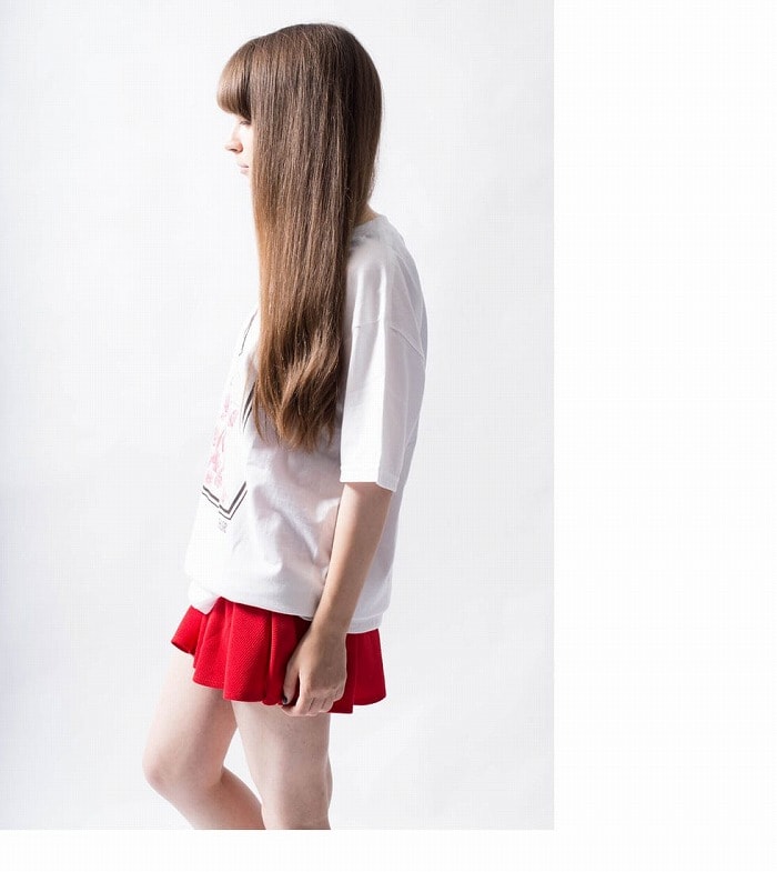 【楽天SS★最大2000円OFFクーポン】「SHOW GIRL」グラフィックTシャツ Kimino（男女兼用）■石ノ森章太郎 ショーガール ガールズ・グラフィック イラスト 女の子 女性 美少女 サイボーグ009 純情のアフィリア クロエ着用 トップス クルーネック プリント 「ハイパー