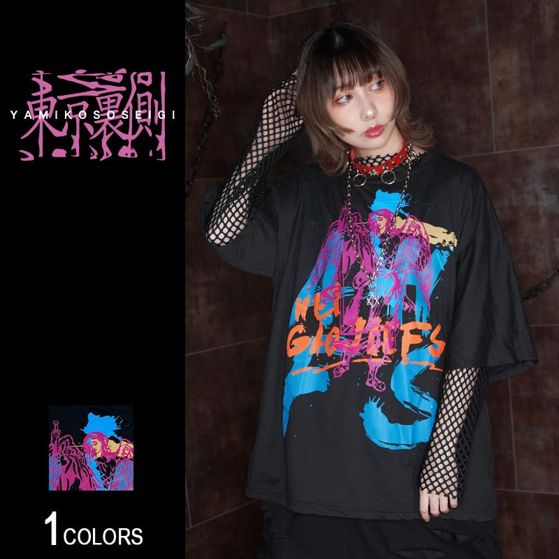 ペイントロゴTシャツ（男女兼用）