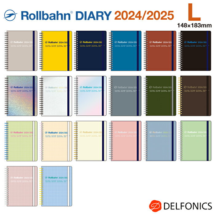 ֥С ꡼ 2024/2025 3Ϥޤ L ꡼ Ģ 塼Ģ ǥե˥å  ᥿å ꥢ  Delfonics Rollbahn Monthly Planner Basic Version and Seasonal Limited Editionפ򸫤