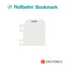 リング式 ロルバーン専用 ブックマーク クリア 2024 栞 しおり Bookmarks for Rollbahn Planners, Notebooks, and Flexible Organizers