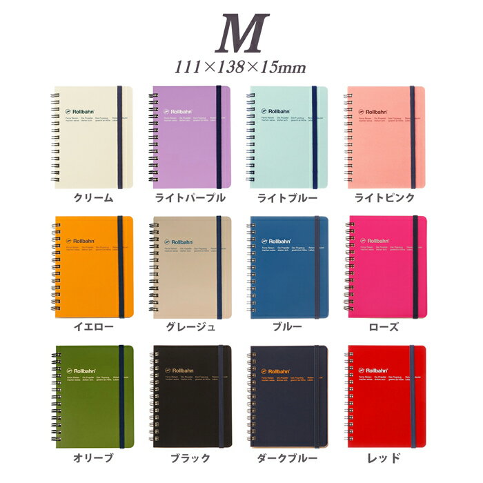 ロルバーン ノート ミニ M L A5 ポケット付メモ デルフォニックス メモ帳 The Rollbahn Grid Notebook Large from DELFONICS 【安住紳一郎アナ愛用はLサイズ】