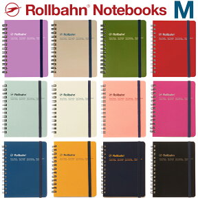 ロルバーン ノート M ポケット付メモ デルフォニックス メモ帳 The Rollbahn Grid Notebook Medium from DELFONICS
