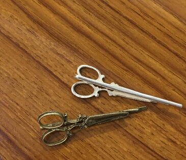 【メール便なら送料無料】【土日祝も出荷】gargle/ガーグルハサミ scissors ヘアピンアクセサリ 定番 はさみ 美容師 ギフト アンティーク