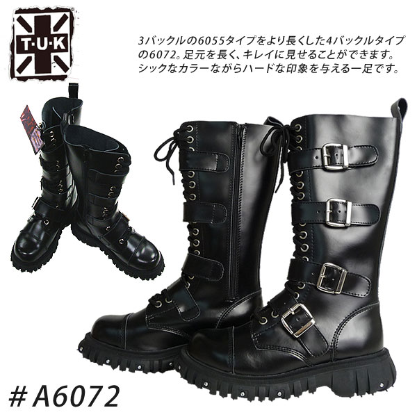 TUK ����/������ ���塼������ �ѥ󥯤ʥ��ˡ���������С������� BOOT BUCKLE 4 �������� ����̵�� A6072 HI