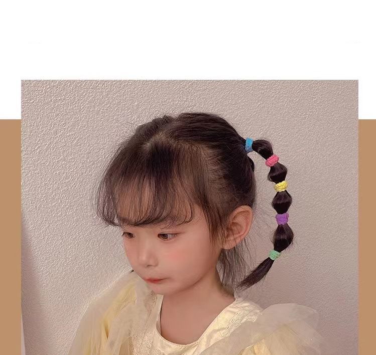 ヘアゴム 髪ゴム 100個セット キッズ ベビー ジュニア 子供 子ども まとめ髪 ヘア...