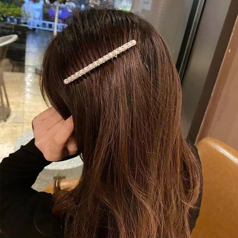 BACKYARD FAMILY バッグタウンのヘアコーム レディース 女性 ヘアアクセサリー 髪飾り 髪留め かんざし パール調 ラインストーン 上品 エレガント まとめ髪 フォーマル カジュアル デイリー 普段使い パーティー 入学 卒業 女子会 お呼ばれ お出かけ ヘアアレンジ 簪 プレゼント ギフト 贈り物 か｜アングル2