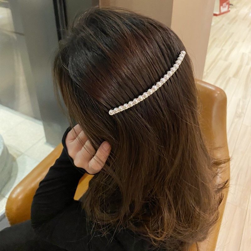 BACKYARD FAMILY バッグタウンのヘアコーム レディース 女性 ヘアアクセサリー 髪飾り 髪留め かんざし パール調 ラインストーン 上品 エレガント まとめ髪 フォーマル カジュアル デイリー 普段使い パーティー 入学 卒業 女子会 お呼ばれ お出かけ ヘアアレンジ 簪 プレゼント ギフト 贈り物 か｜アングル3
