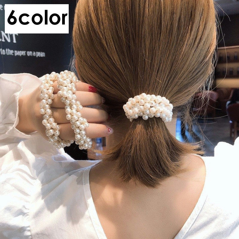 Rakuten - ヘアゴム レディース 女性用 婦人用 ヘアアクセサリー 髪飾り 髪留め まとめ髪 かわいい おしゃれ