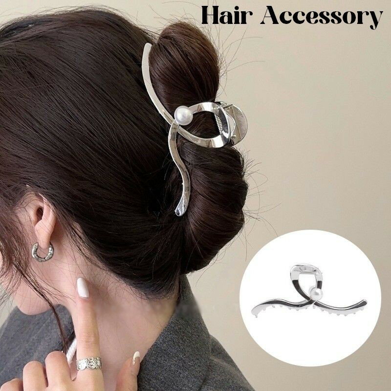 樂天商城 - ヘアクリップ バンスクリップ レディース 女性 ヘアアクセサリー ヘアアレンジ まとめ髪 髪飾り 髪留め おしゃれ シンプル