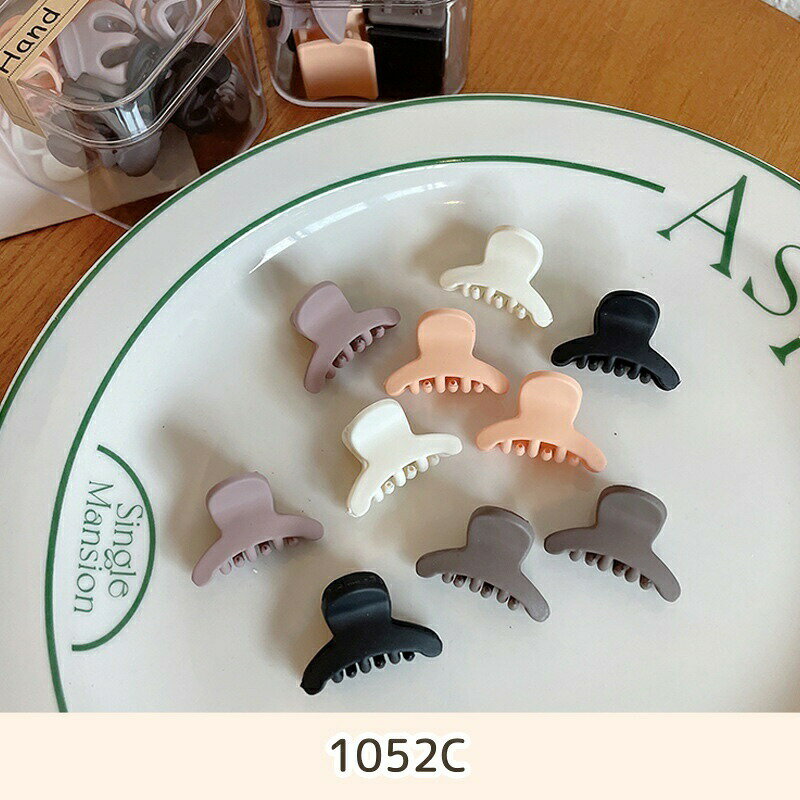 ミニヘアクリップ 10個入り ヘアクリップ ミニクリップ キッズ レディース ヘアア...