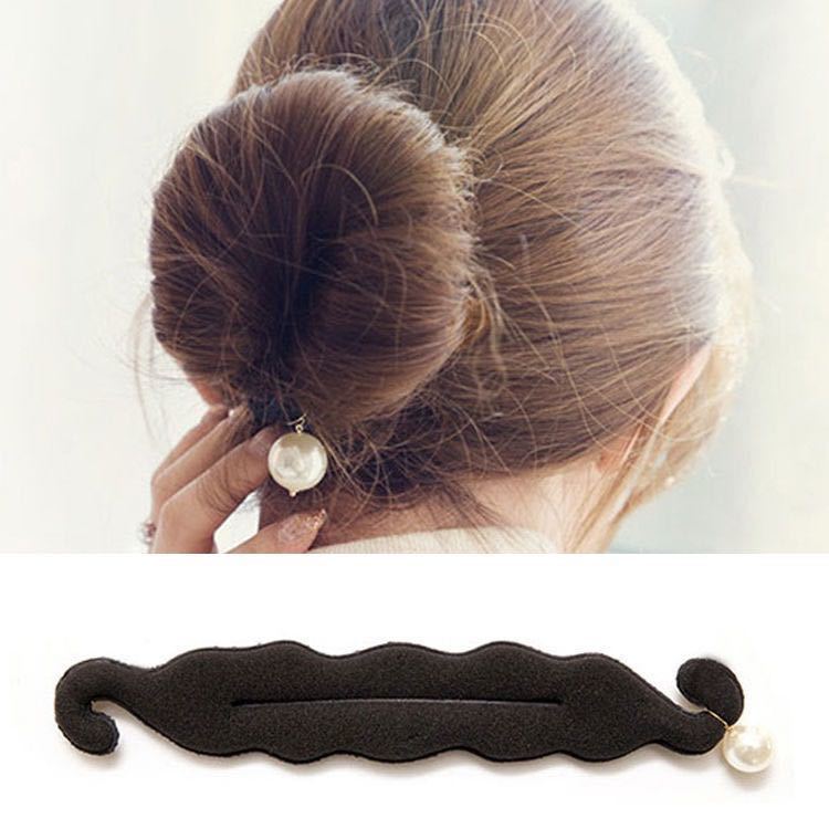 デフトバン レディース ヘアアクセサリー フック式 シニヨンメーカー お団子メーカ...