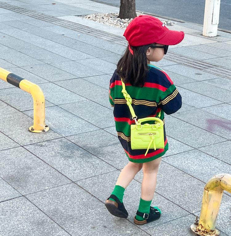 子供用 ショルダーバッグ ポシェット キッズ ベビー 2WAY レザー調 ハンドバッグ ...