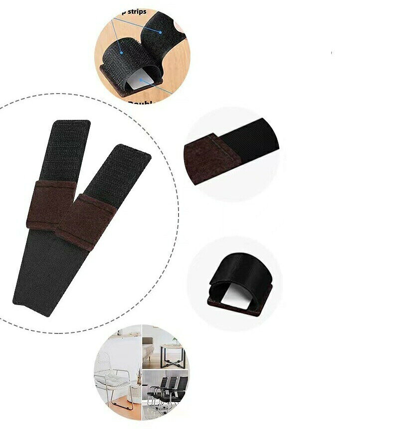 傷防止テープ パイプ椅子用 6個セット 椅子脚カバー 床 家具 保護 防音 騒音防止 ...